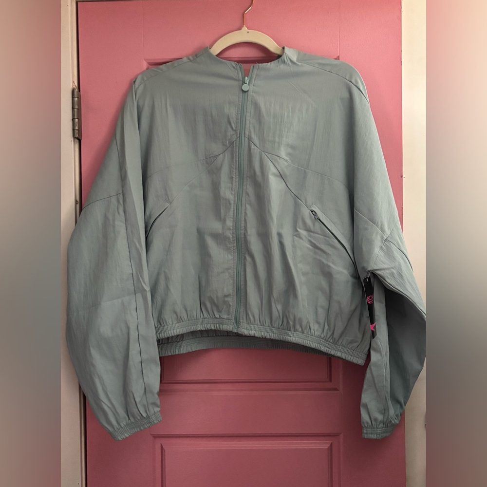 Women's Light Teal Jacket - Picture 1 of 2